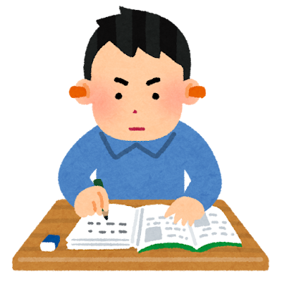 数学に没頭する人